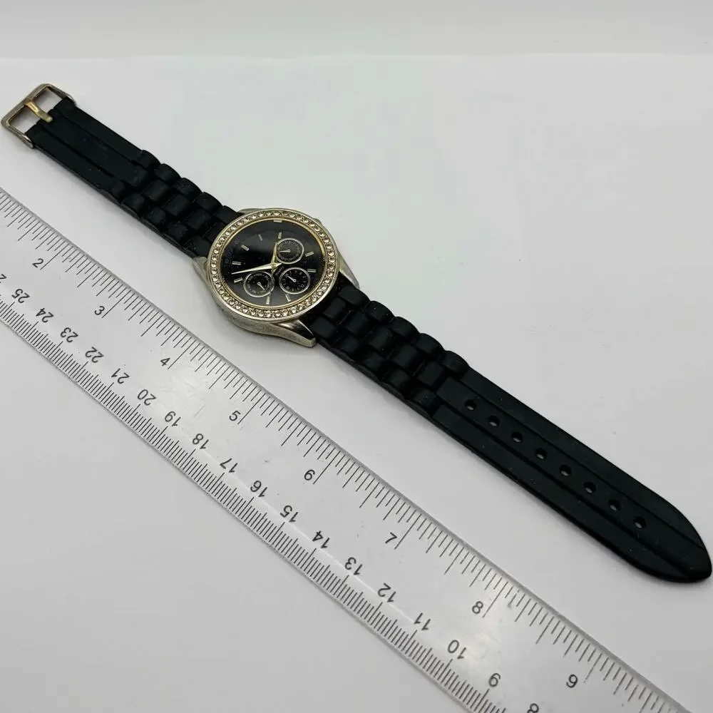 Black & Gold Retro Men’s Watch